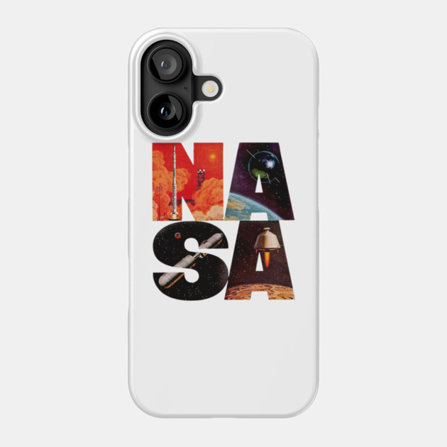Vintage Nasa Design Phone Case by Timeless Chaos