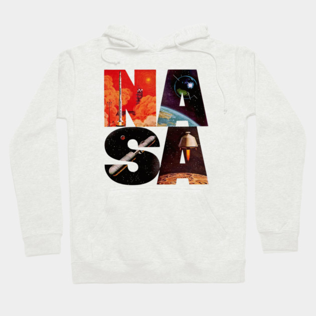 Vintage N A S A Hoodie by Timeless Chaos