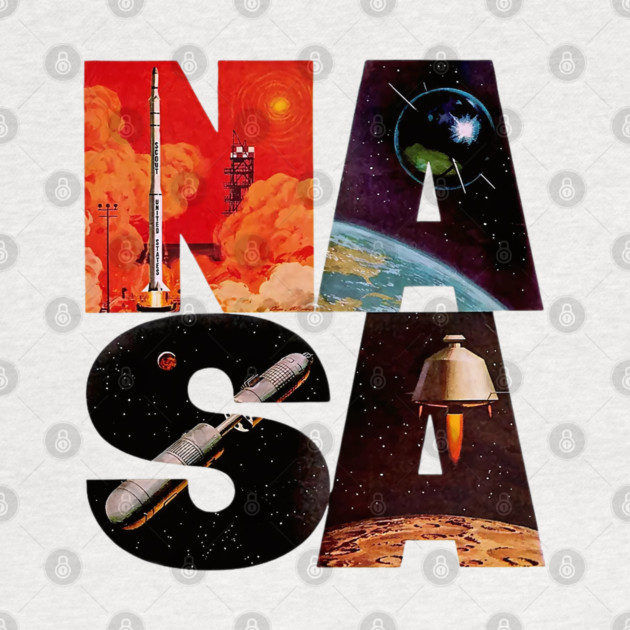 Vintage N A S A by Timeless Chaos