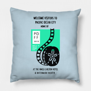 Pacific Ocean Film Festival Pillow