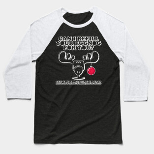 Christmas Vacation Eggnog Baseball T-Shirt