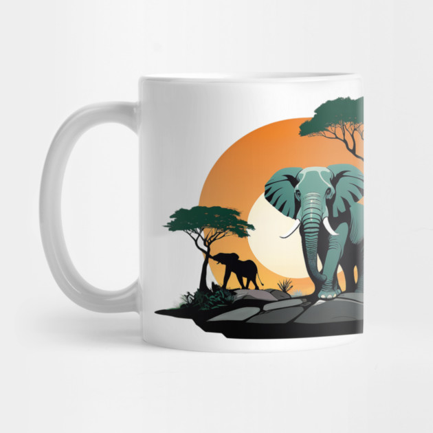 Majestic Elephant by Urbanprint