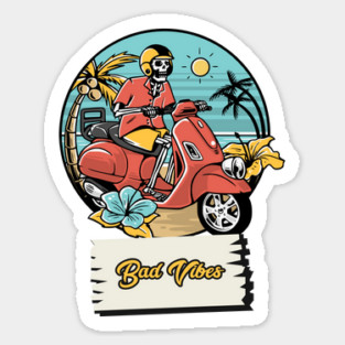 Bad videos on vacation Sticker