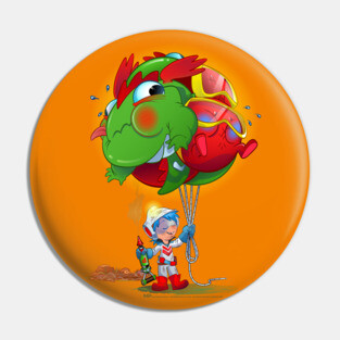 Dig Dug Balloons for Sale Pin
