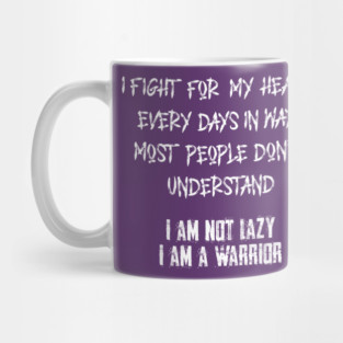 Fight for my Health - Warrior Mug