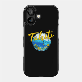 Tahiti Teahupoo Surf French Polynesia Phone Case