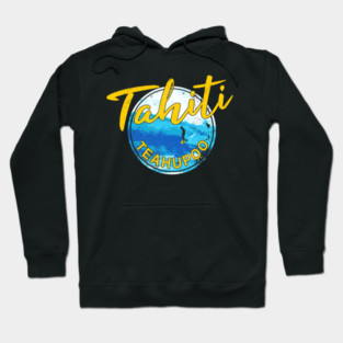Tahiti Teahupoo Surf French Polynesia Hoodie