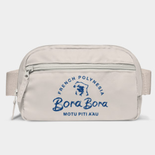 Bora Bora French Polynesia Islands Map Bag