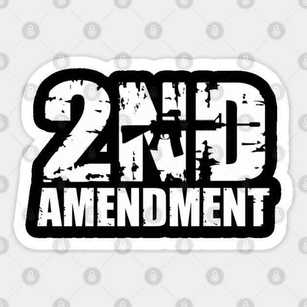2nd Amendment Gun Rights Firearm Enthusiast Sticker by Anticorporati