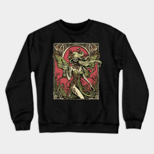 Absinthe Fairy Crewneck Sweatshirt