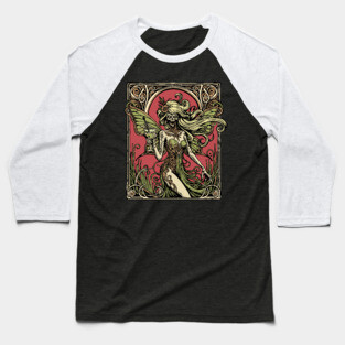 Absinthe Fairy Baseball T-Shirt