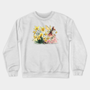 Daffodil Fairy Crewneck Sweatshirt
