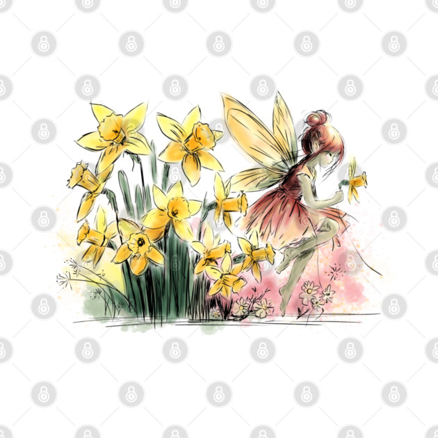 Daffodil Fairy by H. R. Sinclair