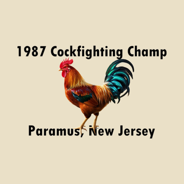 Rooster Sarcasm Design by Bleeding Yankee Blue