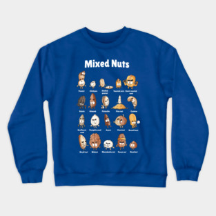 Mixed nuts Crewneck Sweatshirt