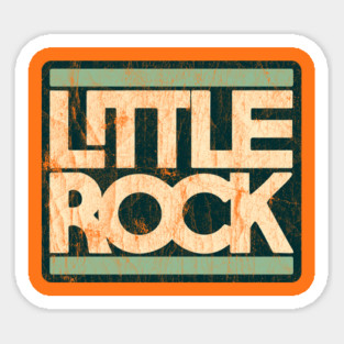 Little Rock Block Sticker