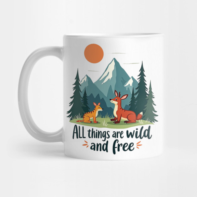 All Things Are Wild and Free by Urbanprint