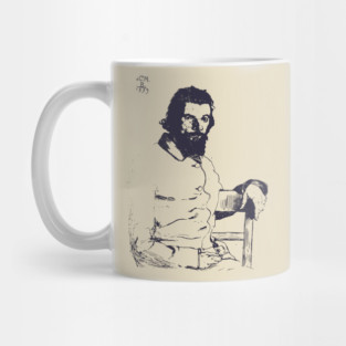 Félix Bracquemond Portrait by Charles Méryon Mug