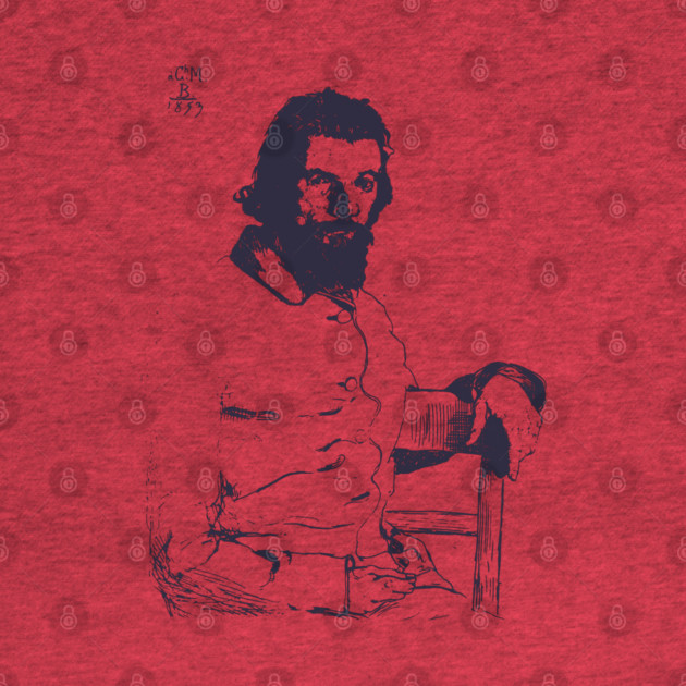 Félix Bracquemond Portrait by Charles Méryon by TuncGK