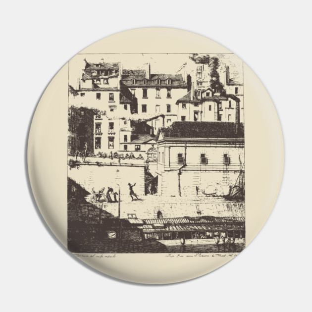 Historic Paris Morgue Illustration by Charles Méryon Pin by TuncGK