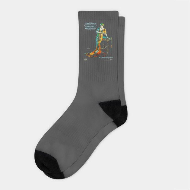 Gloria Swanson and Rudolph Valentino in Beyond the Rocks Socks by TuncGK