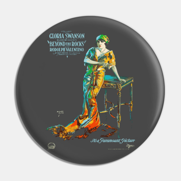Gloria Swanson and Rudolph Valentino in Beyond the Rocks Pin by TuncGK