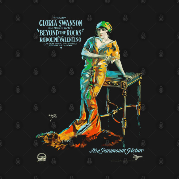 Gloria Swanson and Rudolph Valentino in Beyond the Rocks by TuncGK