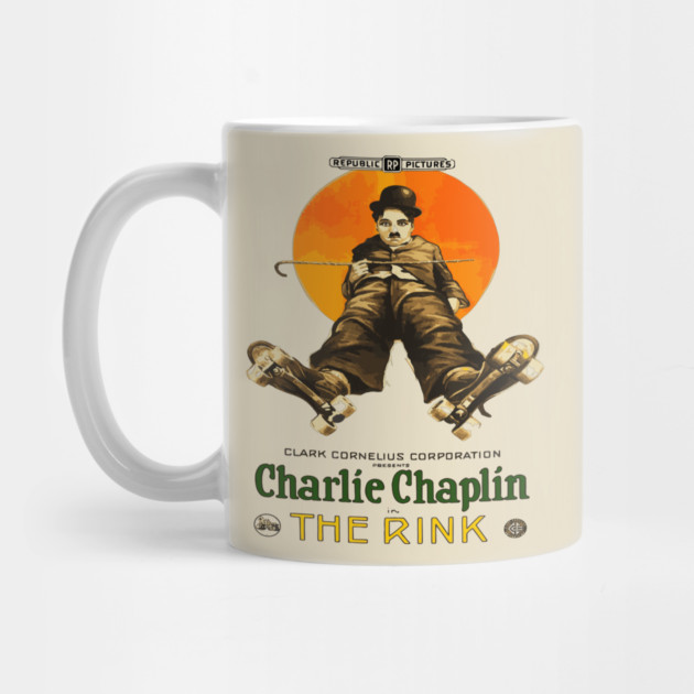 Charlie Chaplin in The Rink - Classic Roller-Skating Comedy by TuncGK