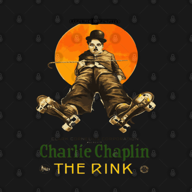 Charlie Chaplin in The Rink - Classic Roller-Skating Comedy by TuncGK