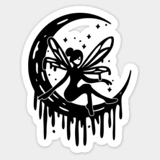 Moon Fairy Sticker