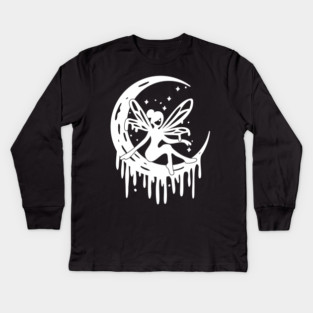 Moon Fairy Kids Long Sleeve T-Shirt