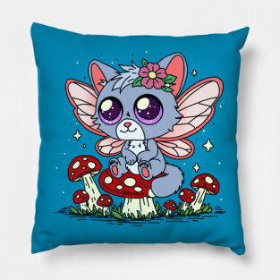 Fairy Cat Pillow