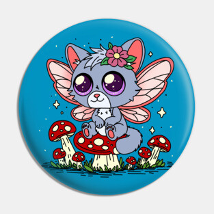 Fairy Cat Pin
