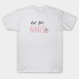 Nail Polish Artwork T-Shirt