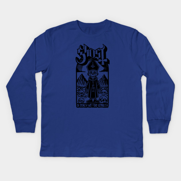 GHOST Kids Long Sleeve T-Shirt by artslaves