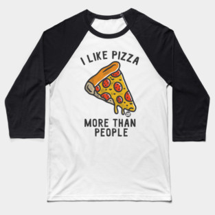 PIZZA PEOPLE Baseball T-Shirt