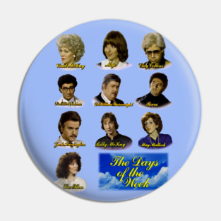 The Days Of The Week SCTV Pin