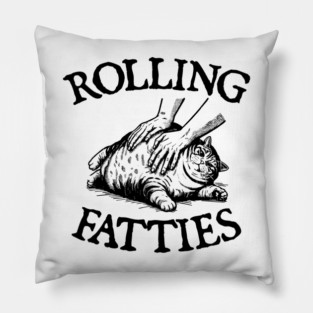Rolling-fatties Pillow