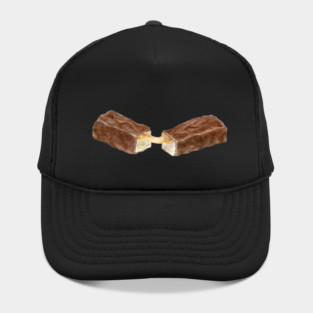 Watercolor Chocolate Caramel Candy Bar Hat