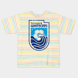 1974 Vancouver Whitecaps Defunct Vintage Soccer Kids T-Shirt