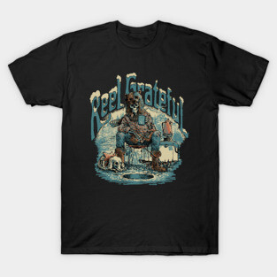 Reel Grateful Ice Fisherman T-Shirt