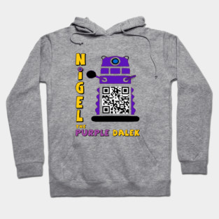 Nigel the Purple Dalek Hoodie