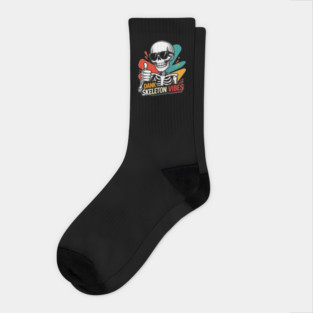 Dank Skeleton Vibes Socks