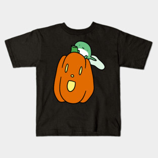 Tadpole and Jack o Lantern Kids T-Shirt