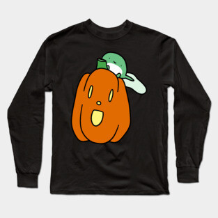 Tadpole and Jack o Lantern Long Sleeve T-Shirt