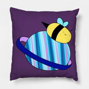 Saturn Bee Pillow