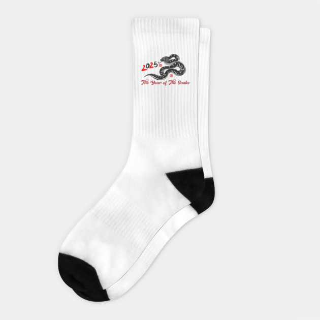 The Year Of The Snake 2025 Socks by Vinokurio