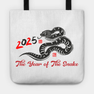 The Year Of The Snake 2025 Tote