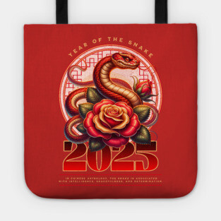 Lunar Year of the Snake 2025 Tote