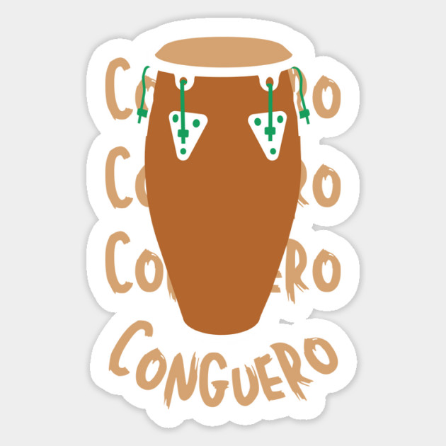 Conguero Sticker by The WYLD Tribe